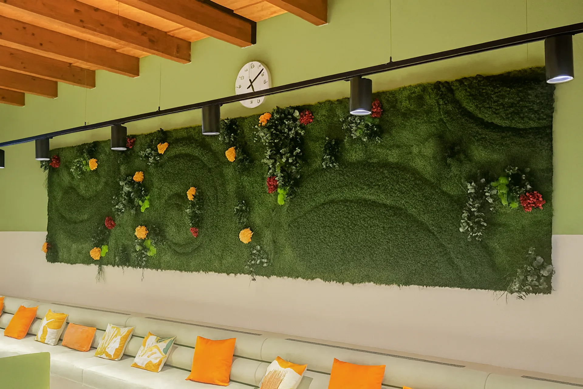 Panneau acoustique pour salle de repos au bureau — Cloisons et solutions acoustiques de MOOSMOOS