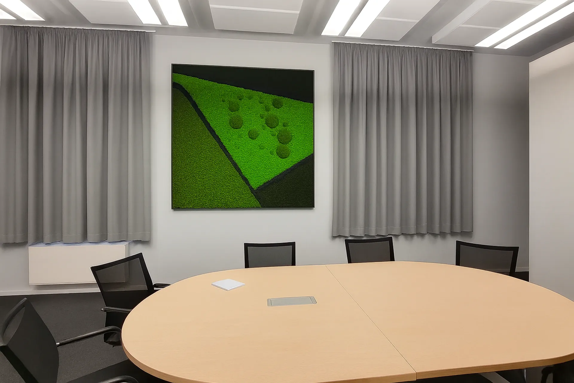 Tableau en mousse pour salle de réunion — Tableaux en mousse de MOOSMOOS