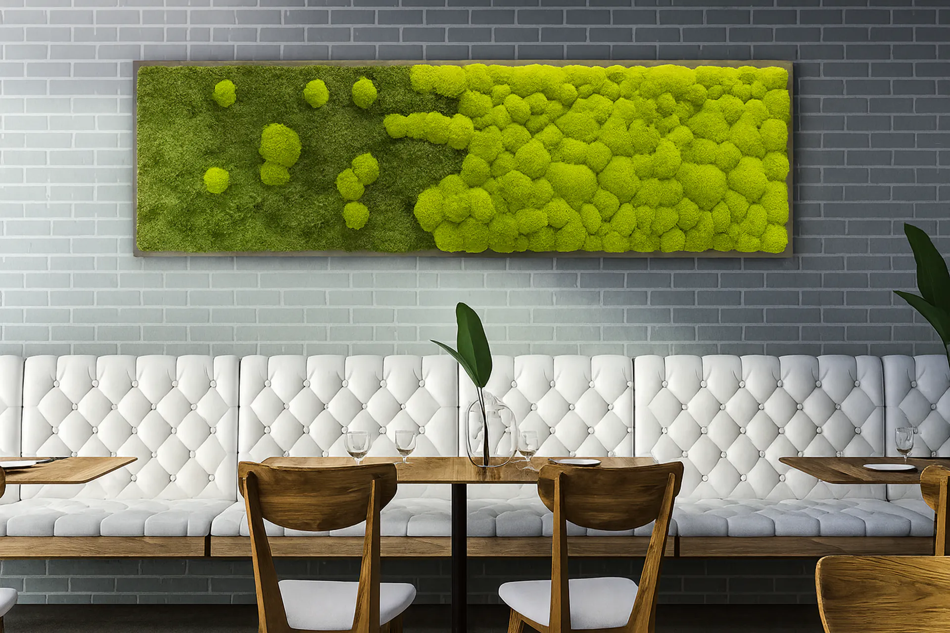 Tableau en mousse pour bureau et réception, style moderne — Tableaux en mousse de MOOSMOOS