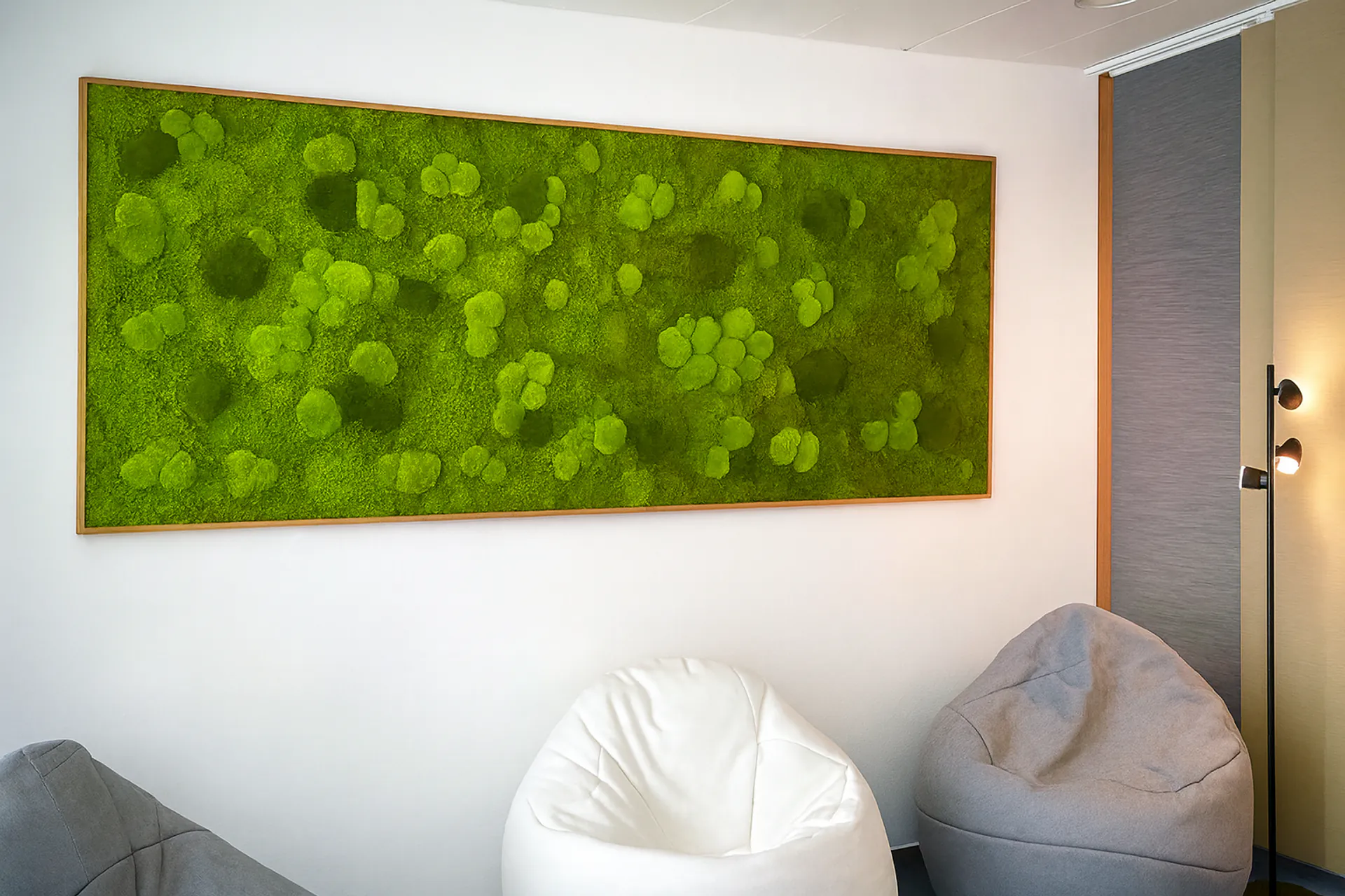 Tableau en mousse pour espace détente au bureau — Tableaux en mousse de MOOSMOOS