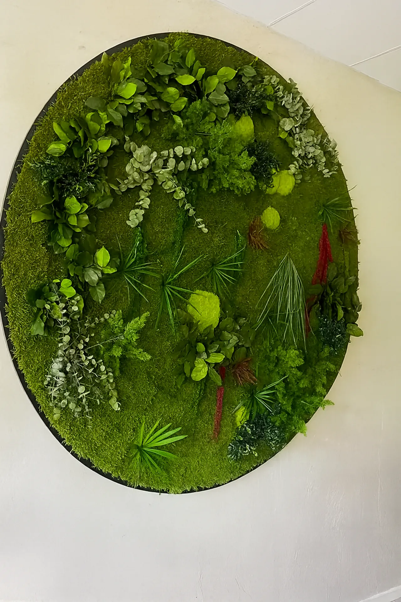 Tableau en mousse à partir d’un dégradé de mousse