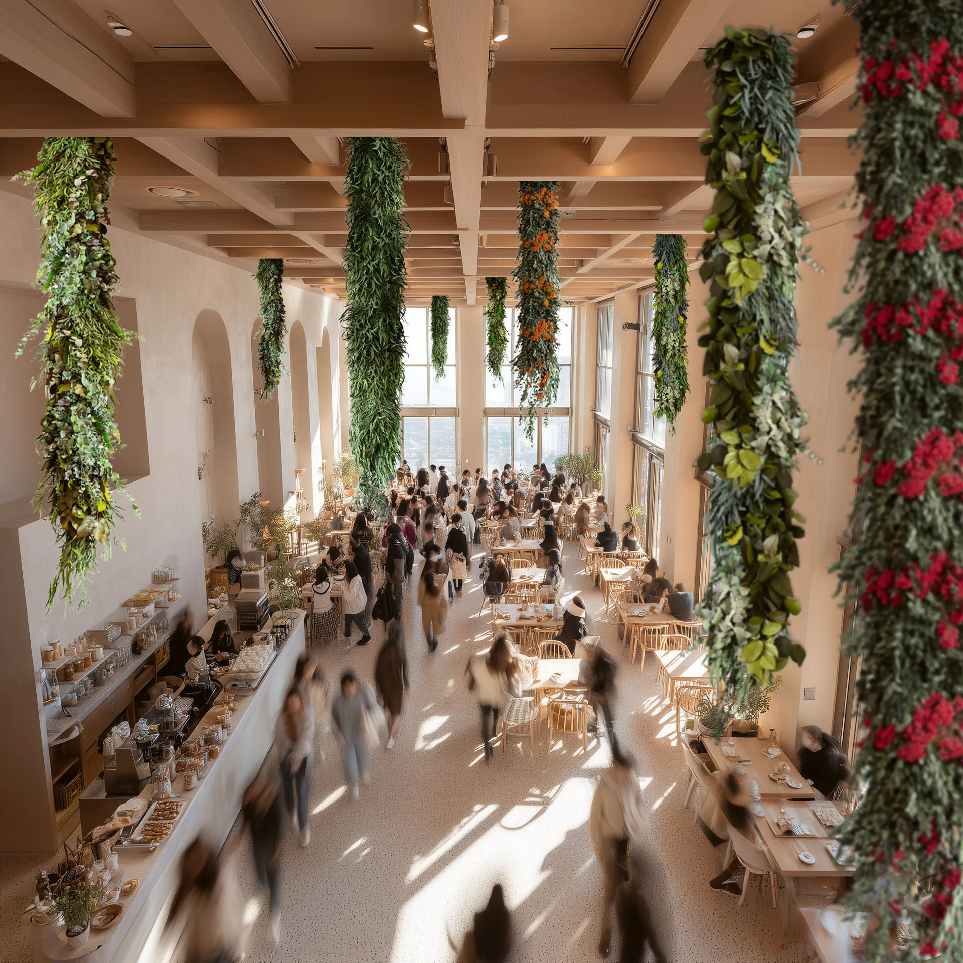 Hanging Garden · Salle de réception
