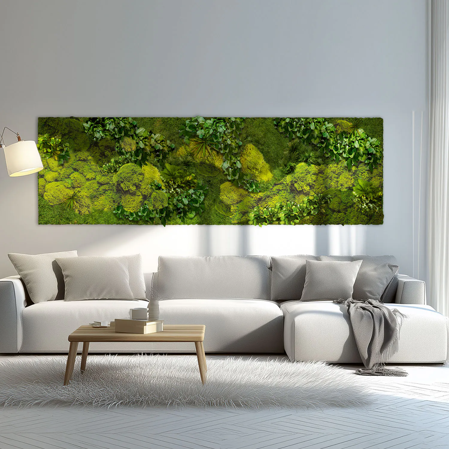 Mur en mousse dans un intérieur privé — Revente via le magasin de cuisines