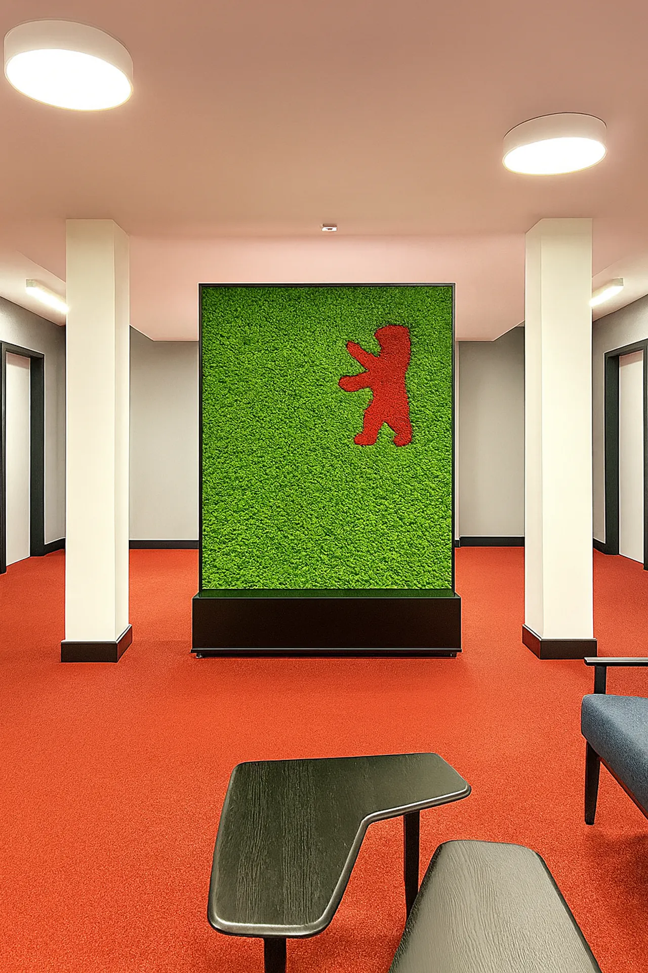 Cloison de bureau « Berliner Bär » — Cloisons et solutions acoustiques par MOOSMOOS