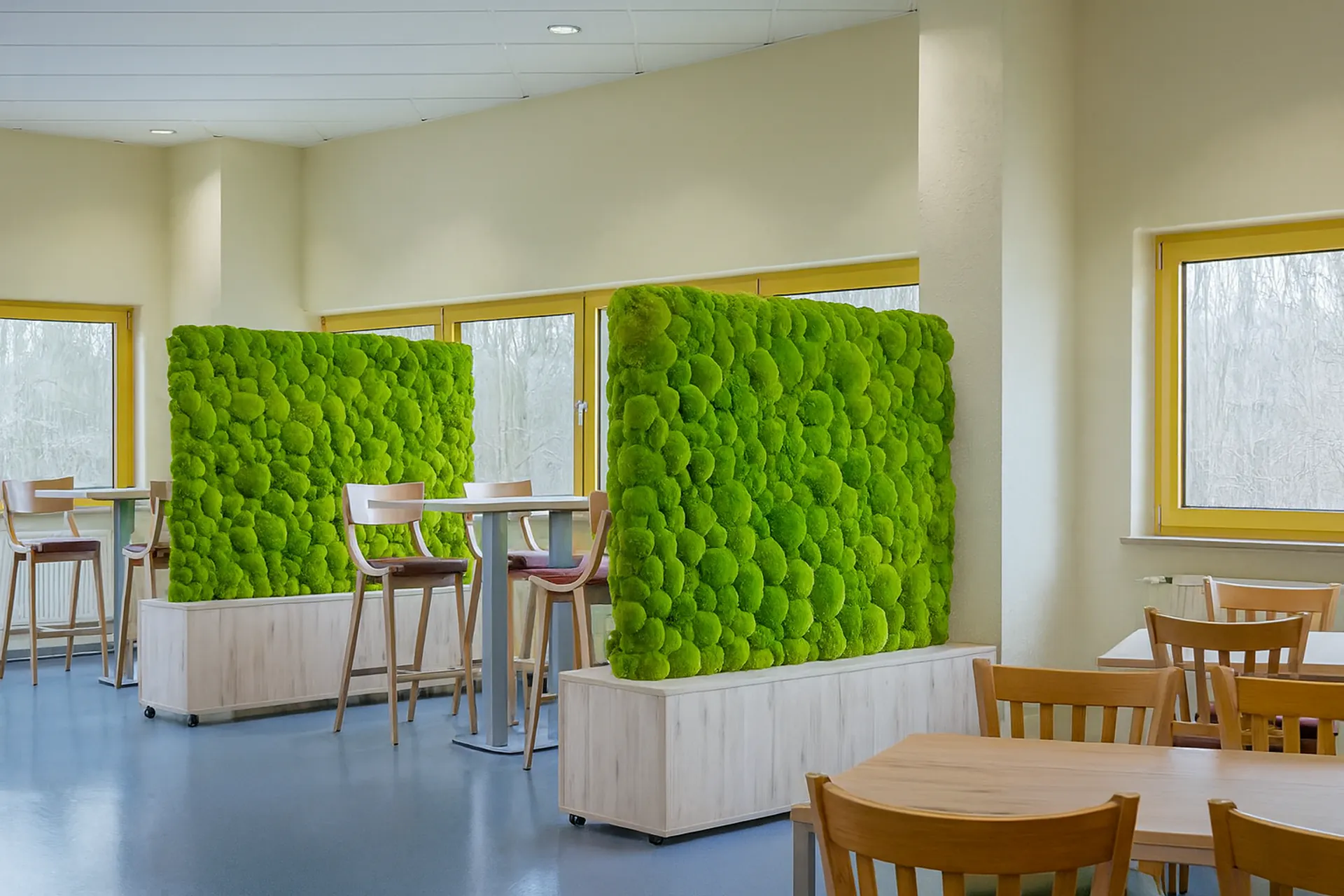 Cloison de bureau moderne — Cloisons et solutions acoustiques de MOOSMOOS