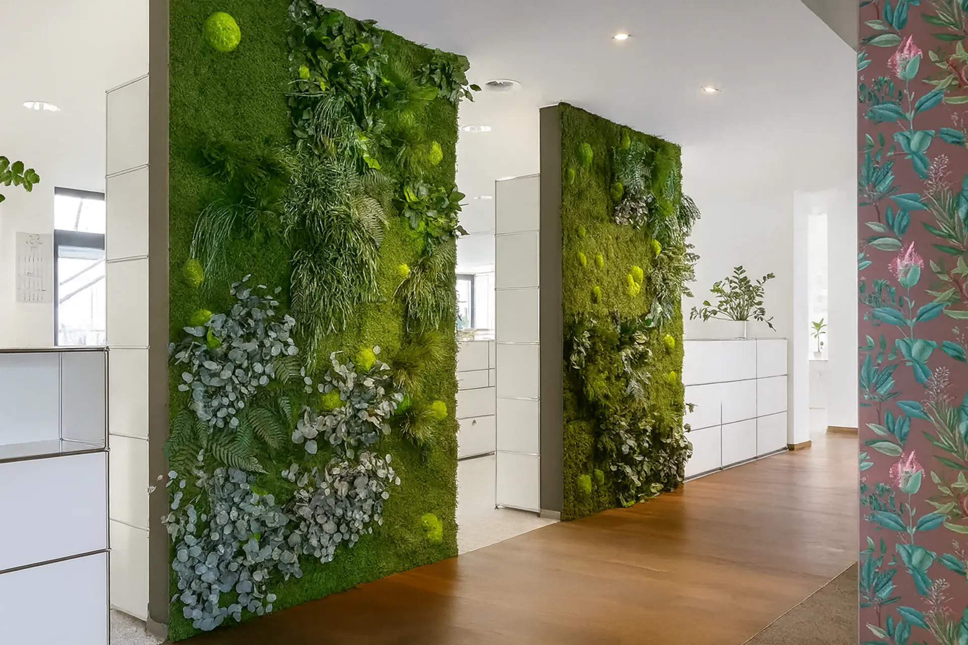 Cloisons de séparation pour bureaux modernes — Cloisons de séparation et solutions acoustiques de MOOSMOOS