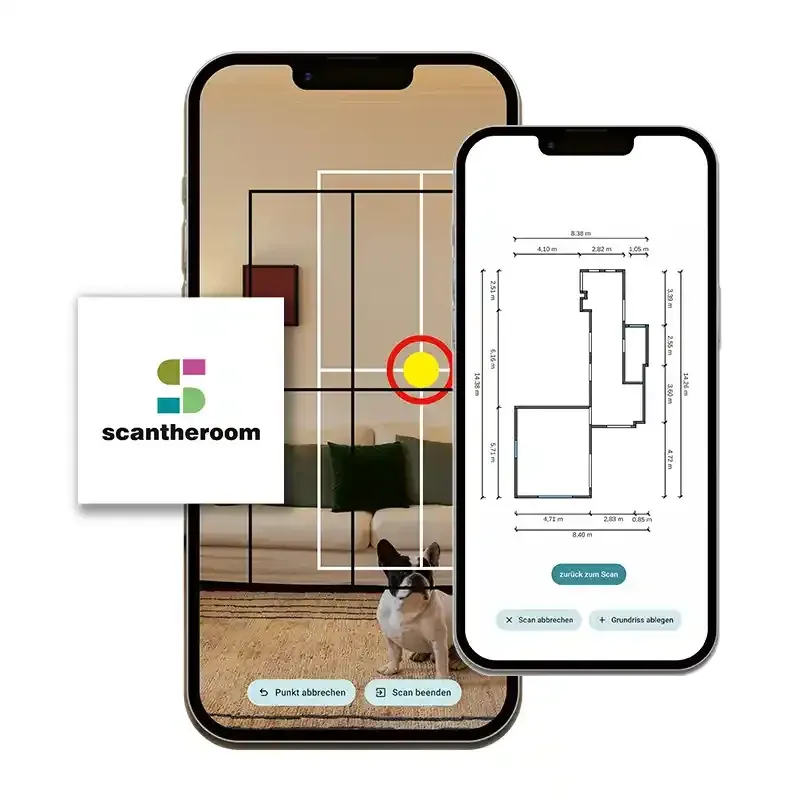 Scan The Room — Partenaire premium de MOOSMOOS pour la prise de mesures numériques des pièces